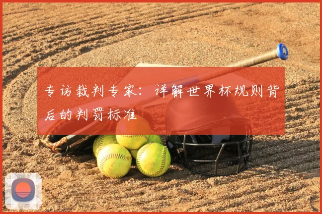 专访裁判专家:详解世界杯规则背后的判罚标准