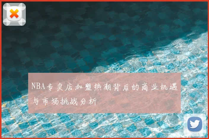 NBA专卖店加盟热潮背后的商业机遇与市场挑战分析