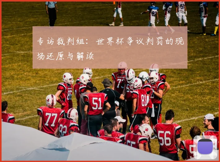 专访裁判组:世界杯争议判罚的现场还原与解读